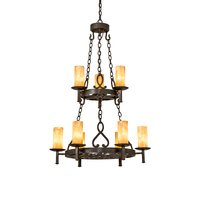  244248 - 31" Wide Newcastle 9 Light Two Tier Chandelier