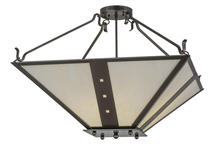  245912 - 30" Square Zandra Inverted Pendant