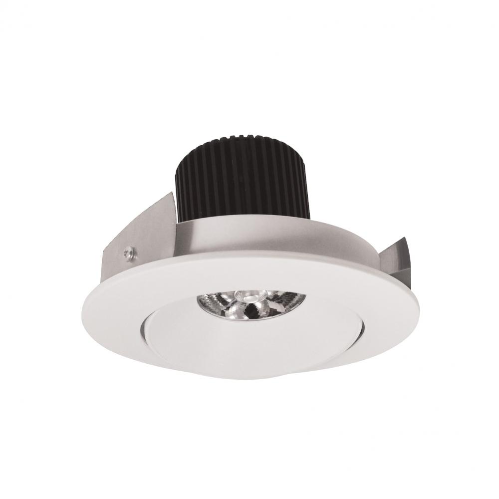 4" Iolite LED Round Adjustable Cone Reflector, 10-Degree Optic, 800lm / 12W, 4000K, White
