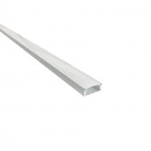  NATL-C24A - 4-ft Shallow Channel, Aluminum (Plastic Diffuser and End Caps Included)