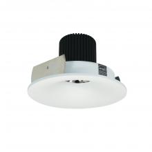  NIO-4RNB30QMPW - 4" Iolite LED Round Bullnose, 10-Degree Optic, 800lm / 12W, 3000K, Matte Powder White Finish