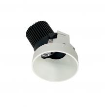  NIO-4RTSLA40QWW - 4" Iolite LED Round Trimless Adjustable Slot, 10-Degree Optic, 800lm / 12W, 4000K, White