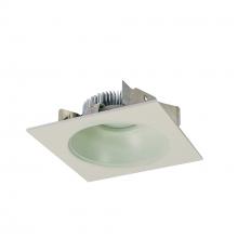  NLCBS-4538540WW - 4" Cobalt Shallow High Lumen LED Trim, Square/Round Reflector, 850lm, 4000K, White