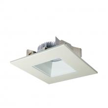  NLCBS-4568535WW - 4" Cobalt Shallow High Lumen LED Trim, Square/Square Regress, 850lm, 3500K, White