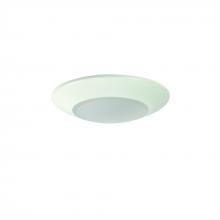  NLOPAC-R4509T2430W - 4" AC Opal LED Surface Mount, 700lm / 10.5W, 3000K, White finish