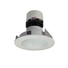  NPR-4RNDC35XWW - 4" Pearl LED Round Retrofit Reflector, 1000lm / 12W, 3500K, White Reflector / White Flange