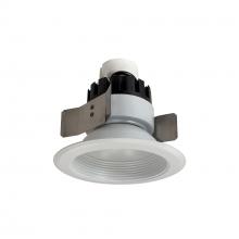  NRMC3-52L135NWW - 5" Marquise III Retrofit, White Baffle/White Flange, 120-277V; 0-10V Dimming, 1300lm / 12W,