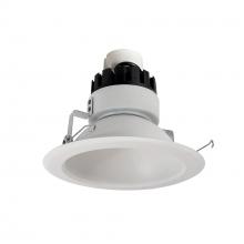  NRMC3-61L130FMPW - 6" Marquise III Retrofit, Matte Powder White Reflector/Matte Powder White Flange, 120-277V;