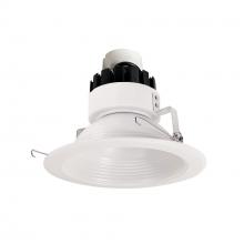  NRMC3-62L135FWW - 6" Marquise III Retrofit, White Baffle/White Flange, 120-277V; 0-10V Dimming, 1300lm / 12W,