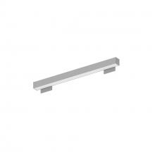  NWLIN-21040A/L4-R4 - 2' L-Line LED Wall Mount Linear, 2100lm / 4000K, 4"x4" Left Plate & 4"x4" Right