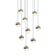  2916.13-SML - 9-Light Round Small LED Pendant