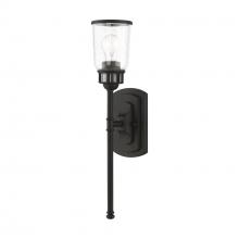  10511-04 - 1 Light Black Large Single Sconce