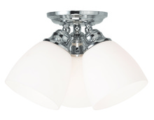  13664-05 - 3 Light Polished Chrome Ceiling Mount