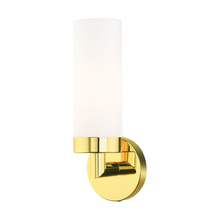  15071-02 - 1 Lt Polished Brass ADA Single Sconce