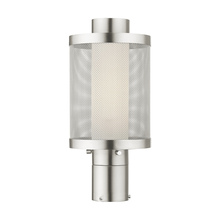  20684-91 - 1 Lt Brushed Nickel Post Light