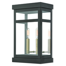  20705-07 - 2 Lt BZ Outdoor Wall Lantern