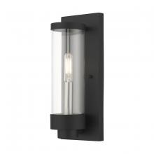  20721-14 - 1 Lt Textured Black Outdoor ADA Wall Lantern