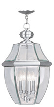  2357-91 - 4 Light BN Outdoor Chain Lantern