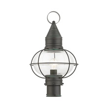  26905-61 - 1 Lt Charcoal Outdoor Post Top Lantern