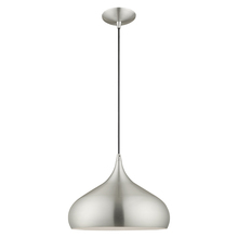  41173-66 - 1 Lt Brushed Aluminum Mini Pendant