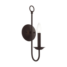  42681-07 - 1 Lt Bronze Wall Sconce