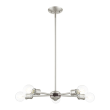  46135-91 - 3 Lt Brushed Nickel Chandelier