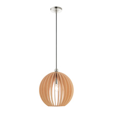  49099-91 - 1 Lt Brushed Nickel Mini Pendant