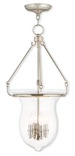  50298-35 - 4 Light Polished Nickel Pendant