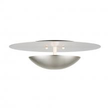  56570-91 - 2 Light Brushed Nickel Large Semi-Flush/ Wall Sconce