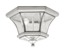  7052-91 - 2 Light Brushed Nickel Ceiling Mount