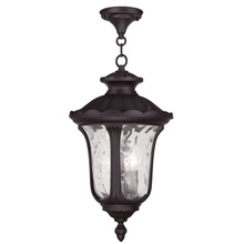  7858-07 - 3 Light Bronze Chain Lantern