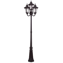  7869-07 - 4 Light Bronze Outdoor 4 Head Post