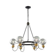  AC11727BK - Martina 6 Light Chandelier