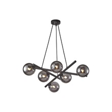  AC11976SM - Modena Collection 6-Light Chandelier Black