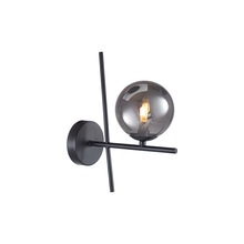  AC11977SM - Modena Collection 1-Light Sconce Black