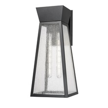  AC8862BK - Lucian Collection 2-Light Outdoor Wall Light Black