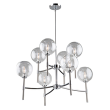  SC13128CB - Hamilton 8-Light Chandelier