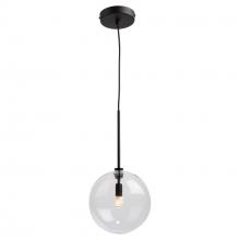  SC13191BK - Pinpoint 1 Light Pendant Black