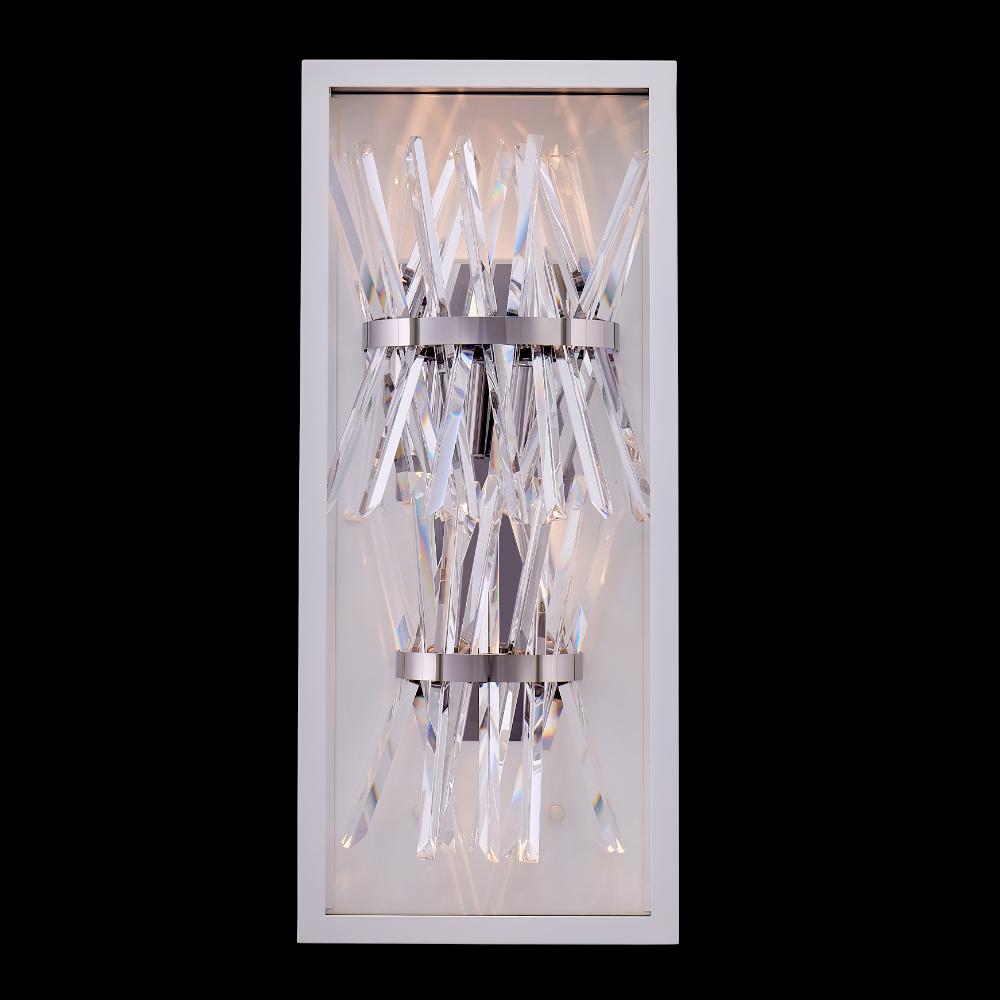 Glacier 25 Inch LED Outdoor Wall Sconce