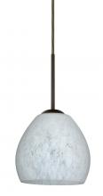  1BC-412219-LED-BR - Besa Bolla LED Pendant Carrera Bronze 1x9W LED