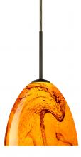  1BT-7572HB-MED-BR - Besa Sasha Pendant Bronze Habanero 1x50W B10 Med