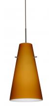  1JC-412480-BR - Besa Cierro Pendant Bronze Amber Matte 1x100W Medium Base