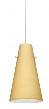  1JC-4124VM-SN - Besa Cierro Pendant Satin Nickel Vanilla Matte 1x100W Medium Base