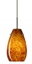  1JC-412618-LED-BR - Besa Pera 9 LED Pendant Amber Cloud Bronze 1x9W LED