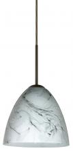  1JC-4470MG-LED-BR - Besa Vila LED Pendant Marble Grigio Bronze 1x9W LED