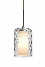  1JC-ESACL-BR - Besa, Esa Cord Pendant, Clear, Bronze Finish, 1x60W Medium Base