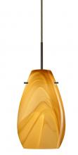  1JT-4126HN-LED-BR - Besa Pera 9 LED Pendant Honey Bronze 1x9W LED