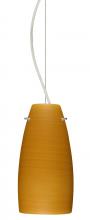  1KX-1512OK-LED-SN - Besa Tao 10 LED Cable Pendant Oak Satin Nickel 1x9W LED