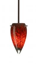  1TT-412541-LED-BR - Besa Juli LED Pendant Garnet Bronze 1x9W LED