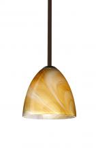  1TT-4470HN-BR - Besa Vila Stem Pendant Bronze Honey 1x60W Medium Base